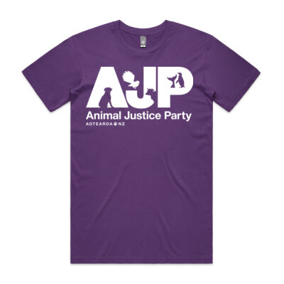 Men's Purple Outreach Tee Thumbnail